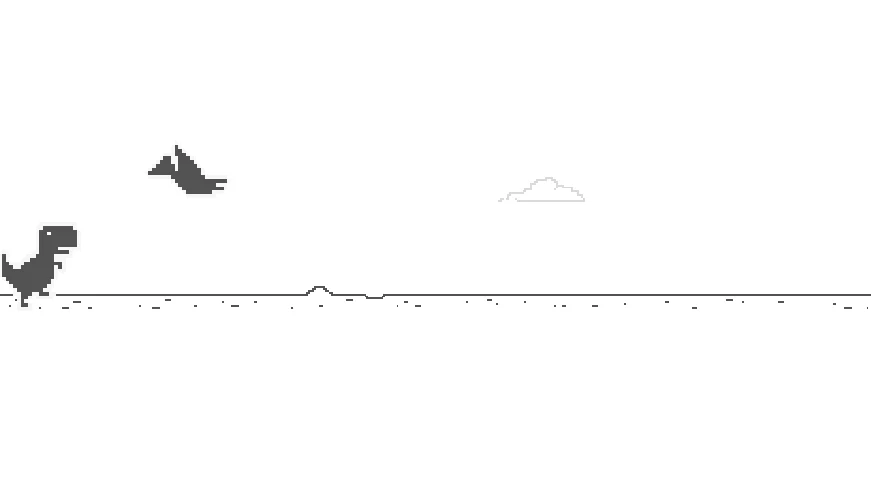 Dinosaur Game gameplay